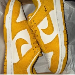 Nike Mustard and Cream Sneakers